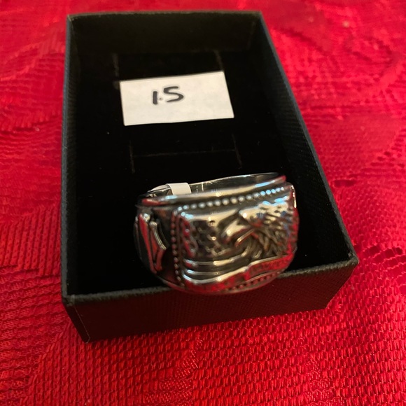 16 Styles Size 14 HD Men’s Rings - Picture 15 of 16